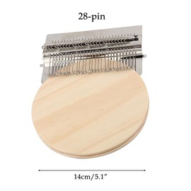 BTSEURY Small Loom-speedweve Type Weave Tool, Hand Weave Tool, Wooden Multi-Craft Mini DIY Darning Tool, Braiding Patching Machine for Beginners