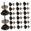 Operitacx 50 Sets Butterfly Pin Holder for Badges Clutch Lock