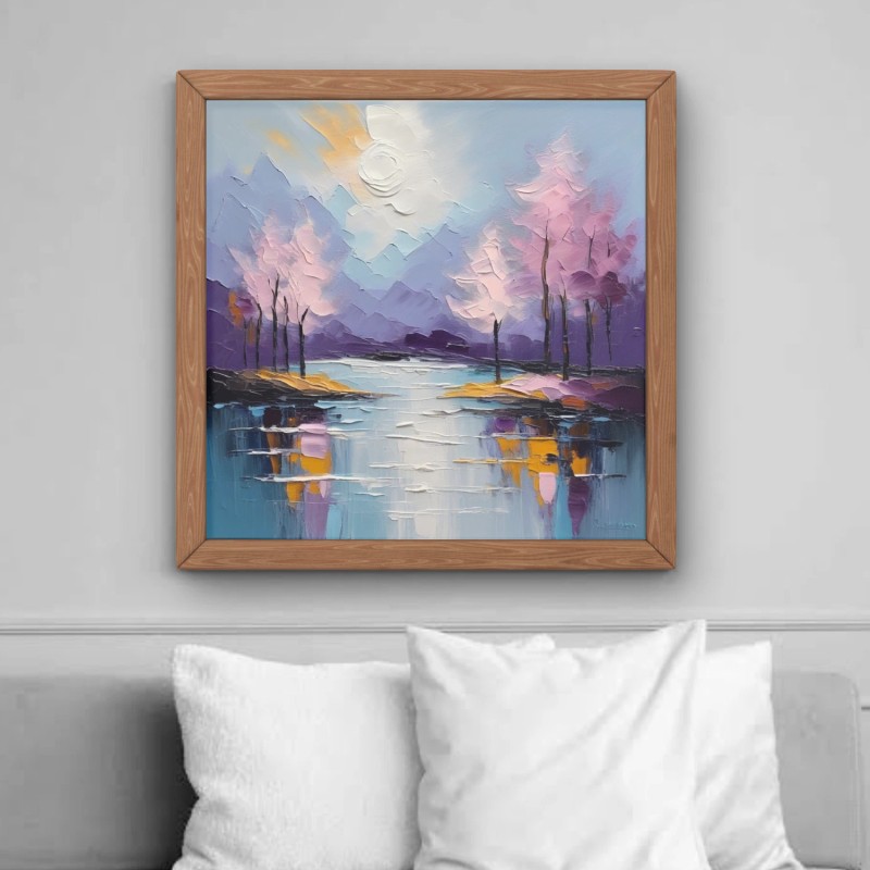 Lilac Waters Wall Art