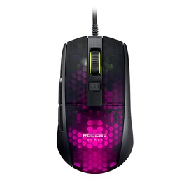 Roccat Burst Pro - Extreme Lightweight Optical Pro Gaming Mouse (high precision, optical Owl-Eye sensor (100 to 16,000 dpi), RGB AIMO LED lighting, only 68g, designed in Germany), black ROC-11-745