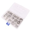 Tiardey 400 Pcs E-Clip Circlips Snap Set Stainless Steel 13
