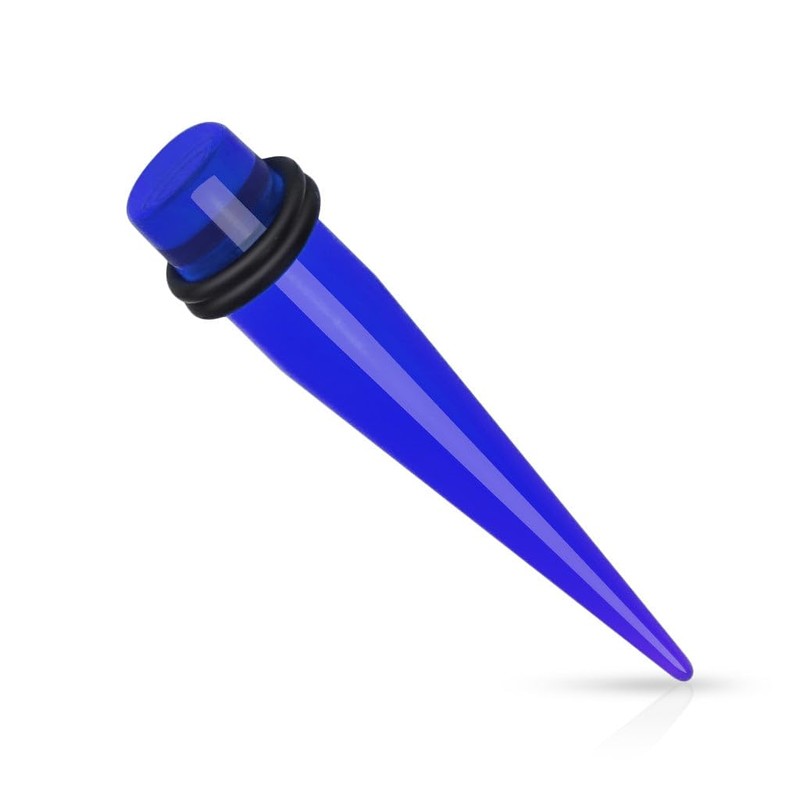 Acrylic Expander Taper 1.6 - 25 mm Choice of Colours,