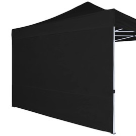 COOSHADE Instant Canopy SunWall 12x12 Canopy SideWall for Pop up Canopy Tent, 1 Pack Sidewall Only, Black