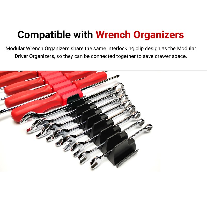 TEKTON 5-Tool Modular Driver Organizer Set (Black) | ODM91105 |