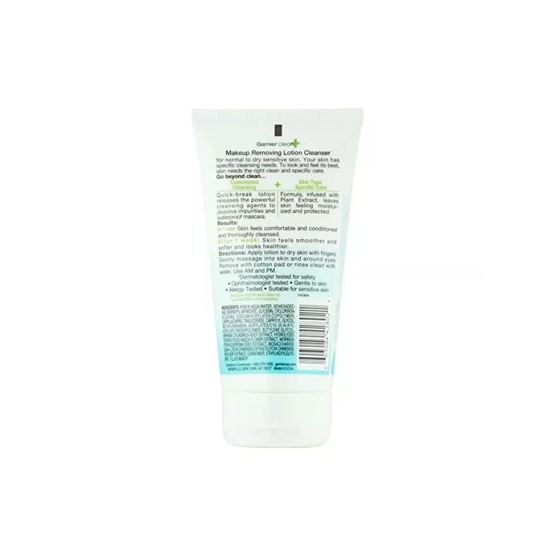 Garnier Clean + Maquillaje Extracción Loción Limpiadora Piel