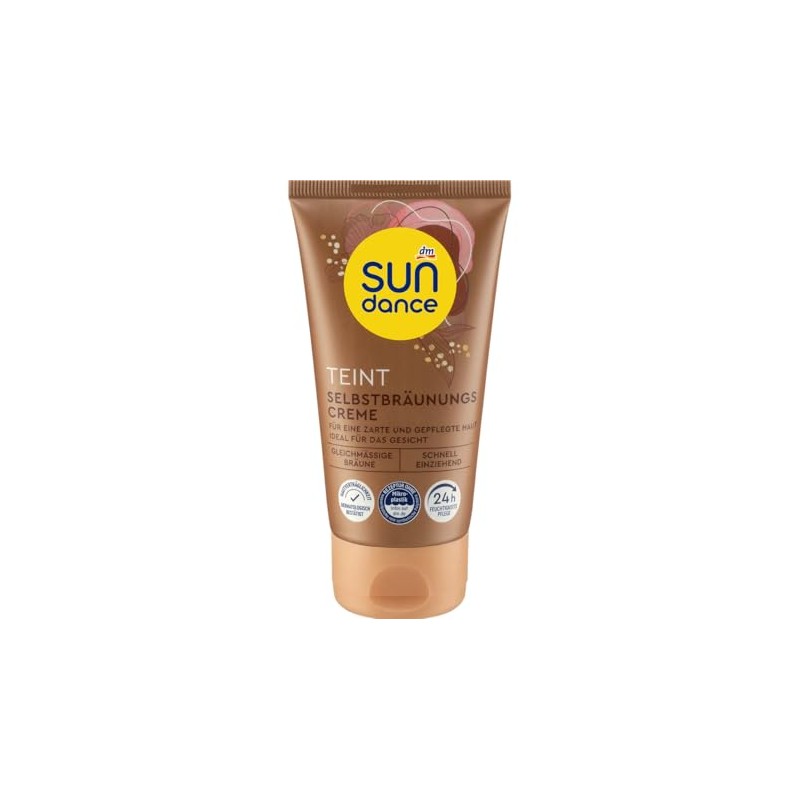 SUNDANCE Self-Tanning Cream Face and Body - Vegan - Even