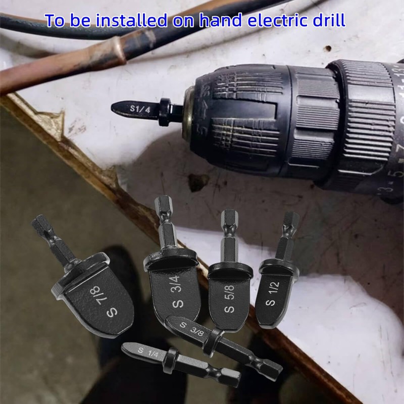 dophee 6PCS HVAC Repairing Set Air Conditioner Copper Pipe Tube