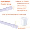 Tension Rods Shower 26 in to 39 Small Adjustable Curtain