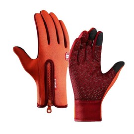 Bike Cycling Gloves Touch Waterproof Full Finger Winter Fitness Delivery Warehou - Waterproof & Thermal Full Finger Outdoor Gloves