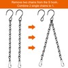 Quesuc 2 Pack Hanging Chain for Bird Feeders, Planters, Lanterns