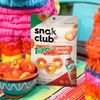 Snak Club Tajin Peach Rings, Sweet and Spicy Gummy Snacks,