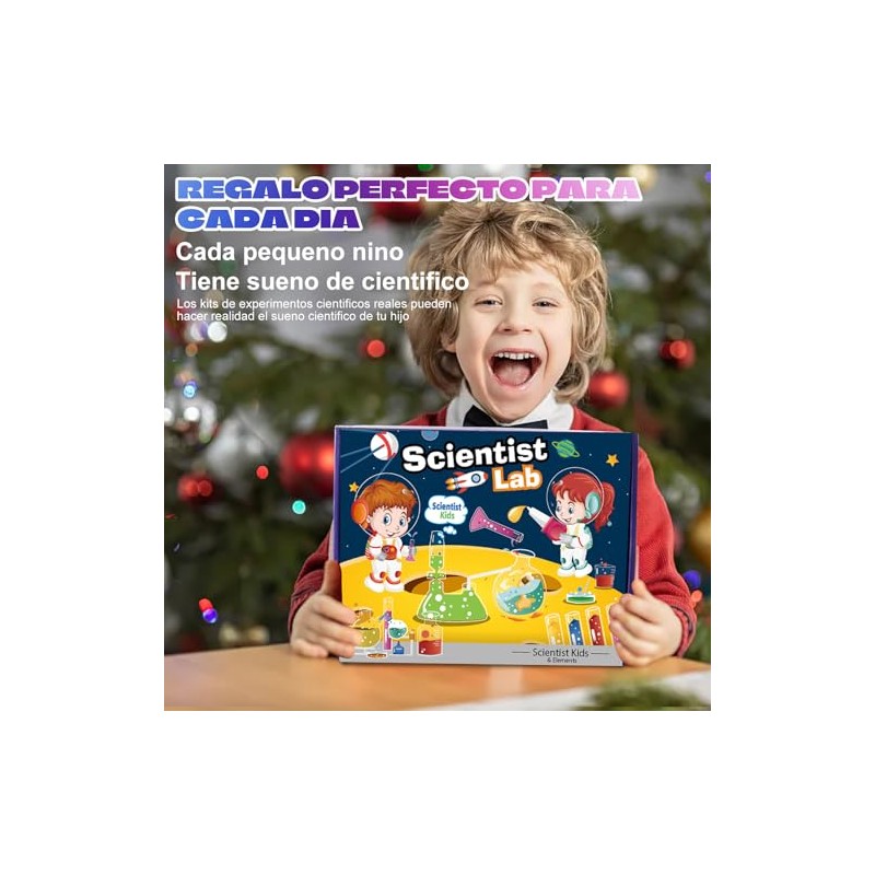 72pcs Kit Ciencia Niños Experimentos Laboratorio Ciencias Juguetes Educativos Regalos