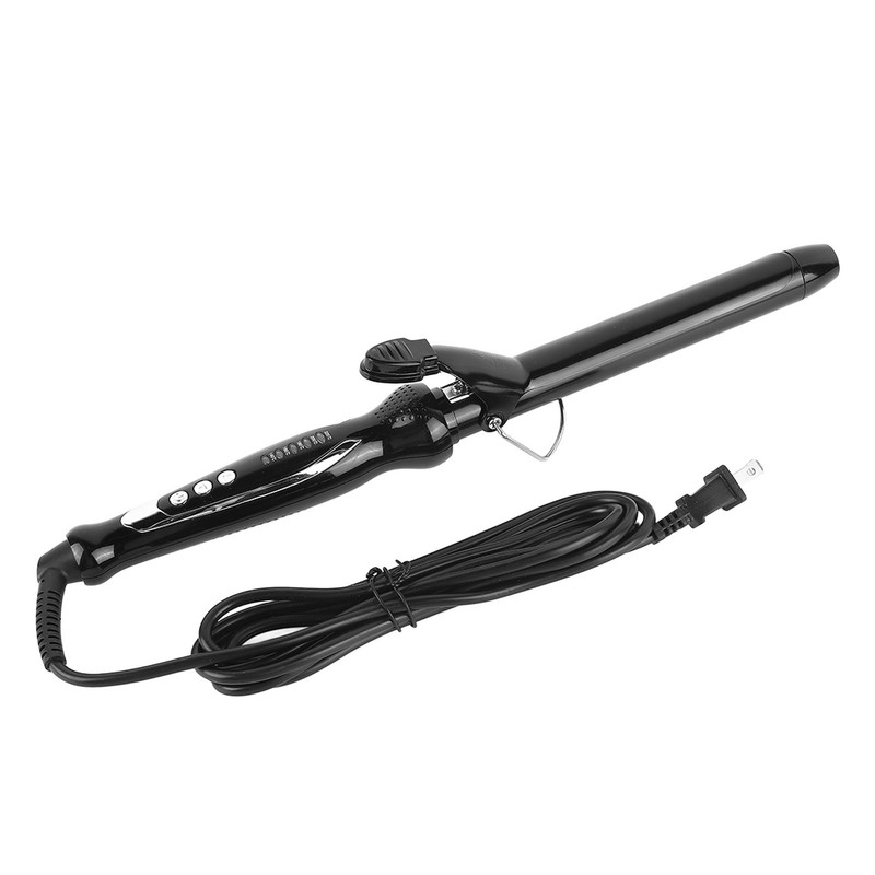 Curling Iron Adjustable Temperature Hair Curler Wand With Ceramic Coating