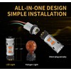 LASFIT PWY24W LED Bulbs Turn Signal Light PW24W Built in
