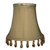 Royal Designs, Inc. CS-311B-5EG-6 Beaded Bell Chandelier Shade, 3 x