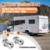Duraaamo 12 Pack Rv Storage Locks 7/8'' Rv Compartment Locks