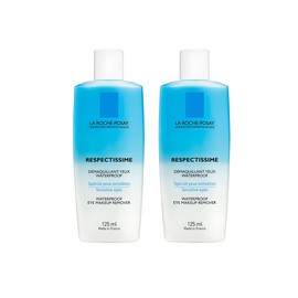 La Roche-Posay Respectissime Waterproof Eye Makeup Remover 2 x 125ml