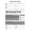 Used Car Sales Invoice Receipt NCR Pad A5 for Selling
