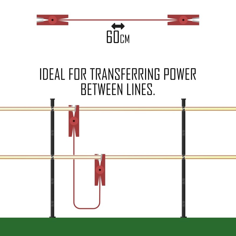Electric Fencing Fence to Fence Connector Multi-Line Connection with Crocodile
