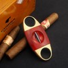 Cigar Cutter V Cut Stainless Steel Blade Cigar Cutter Guillotine