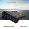 Wireless Solar TPMS Tire Pressure Monitoring System with LCD Display,