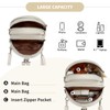 Miss Lulu Waterproof PU Leather Women's Backpack - Lightweight Small