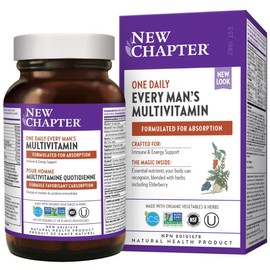 New Chapter Every Man's One Daily Multivitamin, 60 Tablets