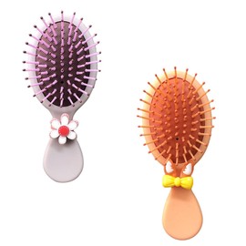 FRCOLOR 2pcs Boys and Girls Massage Hair Combs Ergonomic Lightweight Design for Easy Hair Styling Portable Brushes for Gentle Combing and Comfort