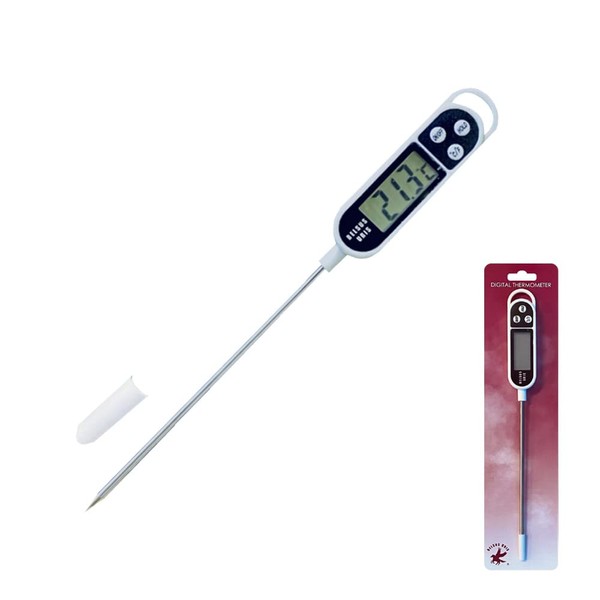 BELSUS URIS Thermometer, Center Thermometer, Product Insurance, 3 Types, For Cooking, Digital Thermometer, Stick, Needles, Energy Saving, Waterproof, Daily Life, Japanese Instruction Manual Included (English Language Not Guaranteed)