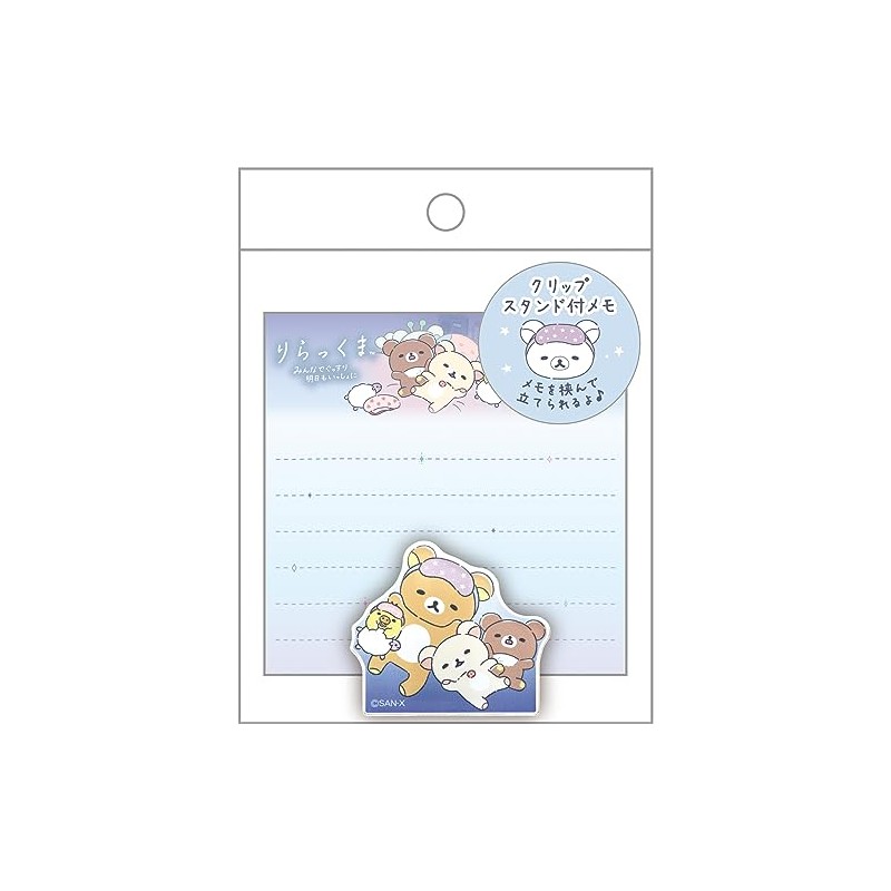 San-x Rilakkuma Clip Stand Memo MH16202