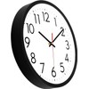 Lumuasky 14 Inch Wall Clock Battery Operated Silent Non-Ticking Large