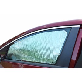 Set of 2 Custom Fit Automotive Reflective Front Seat Side Window Sunshade for 2014 2015 2016 2017 2018 Subaru Forester