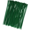 ZZRanYe 4 inch 3mm Dark Green Nylon Garden Cable Zip