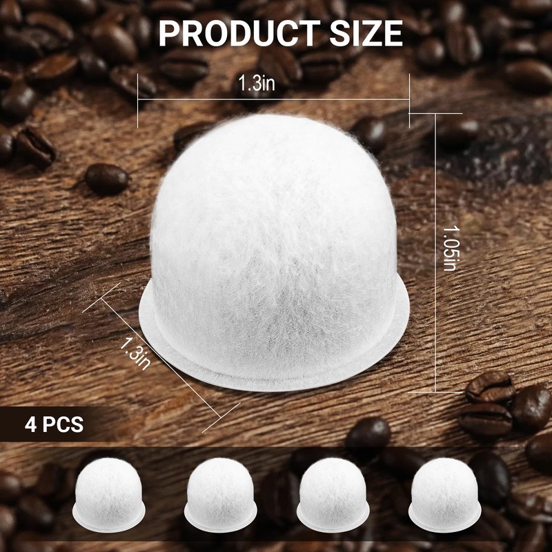 Water Filter Pods for Wolf Gourmet Coffee Maker System -