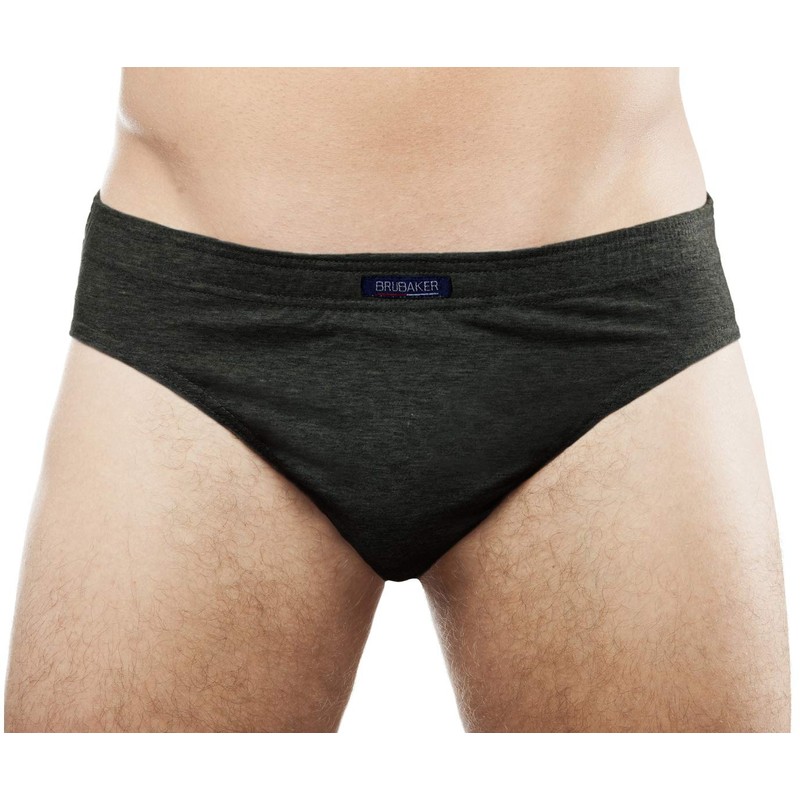 Brubaker Men’s Cotton Briefs, Pack of 7 - m