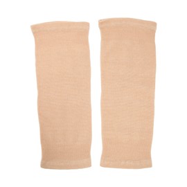 Knee Brace, Breathable Thin Sports Bandage, for Left Right - Knee Support for Weak Joints, Grey, Stretchy Soft Knee Protection, Skin Colour, 2 Pieces