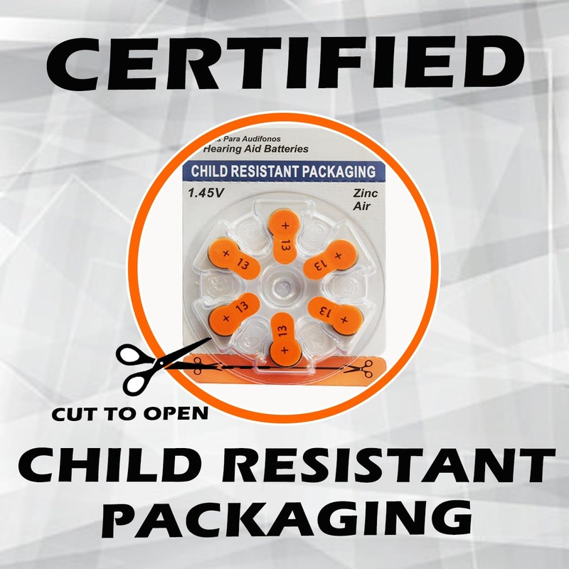 ZeniPower Hearing Aid Batteries Size: 13 (120 Batteries)