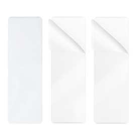 ONLYKXY 20pcs Clear Plastic Book Page Marks Sleeves Blank Frames 8 Mil Hot Thermal Laminating Film Cover Holder Bag Pouche Pocket for Read Lover Wedding Photo Strip Holiday DIY Craft Gift (1.5x5.9in)