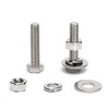 (25 Sets) 1/4-20 x 1-1/2" Hex Head Screw Bolt, Nuts,