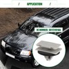 Motoforti 30 Pcs Beige W Type Trim Clips for Jeep
