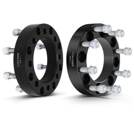 ECCPP 2PCS 1.5" 8x6.5 to 8x180 Wheel Spacers Adapters 8 Lug for Silverado 2500HD 3500HD for C2500 for Suburban K2500 for Suburban Sierra 1500HD 3500HD Yukon XL 2500