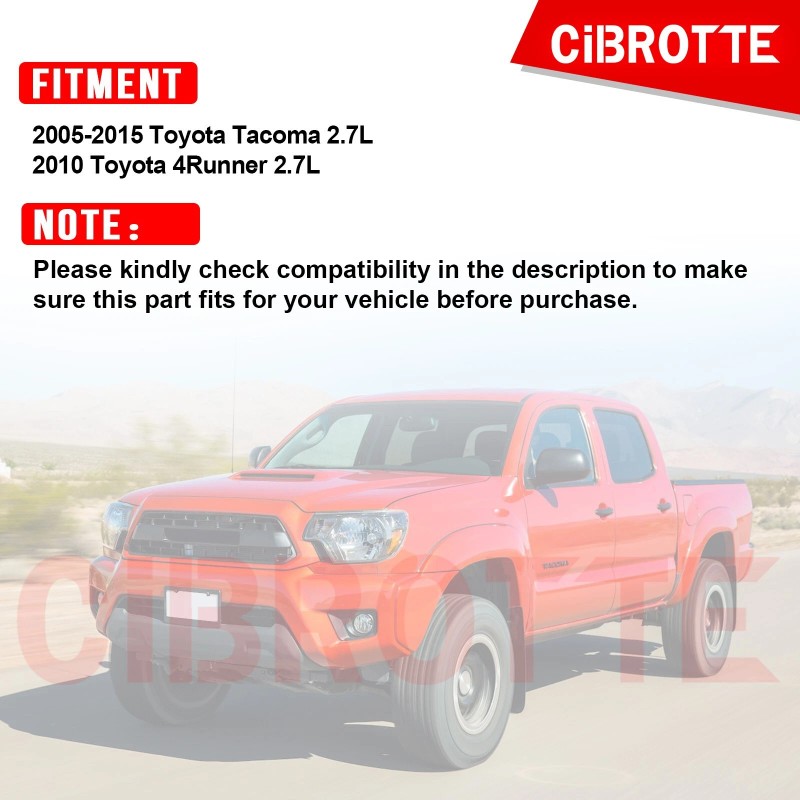 CIBROTTE Aluminum Valve Cover for 2005 06 07 08 09