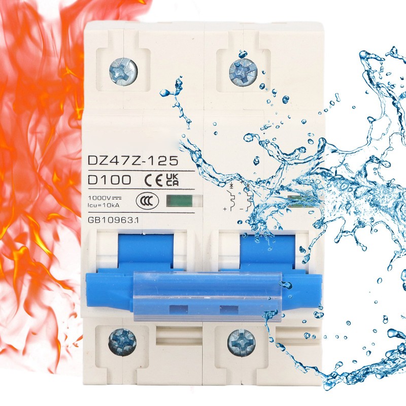 DC Circuit Breaker 2P DZ47Z 125 100A DIN Rail Miniature