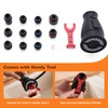 TIORIY Pull Down Kitchen Faucet Head Replacement, 3 Functions Kitchen