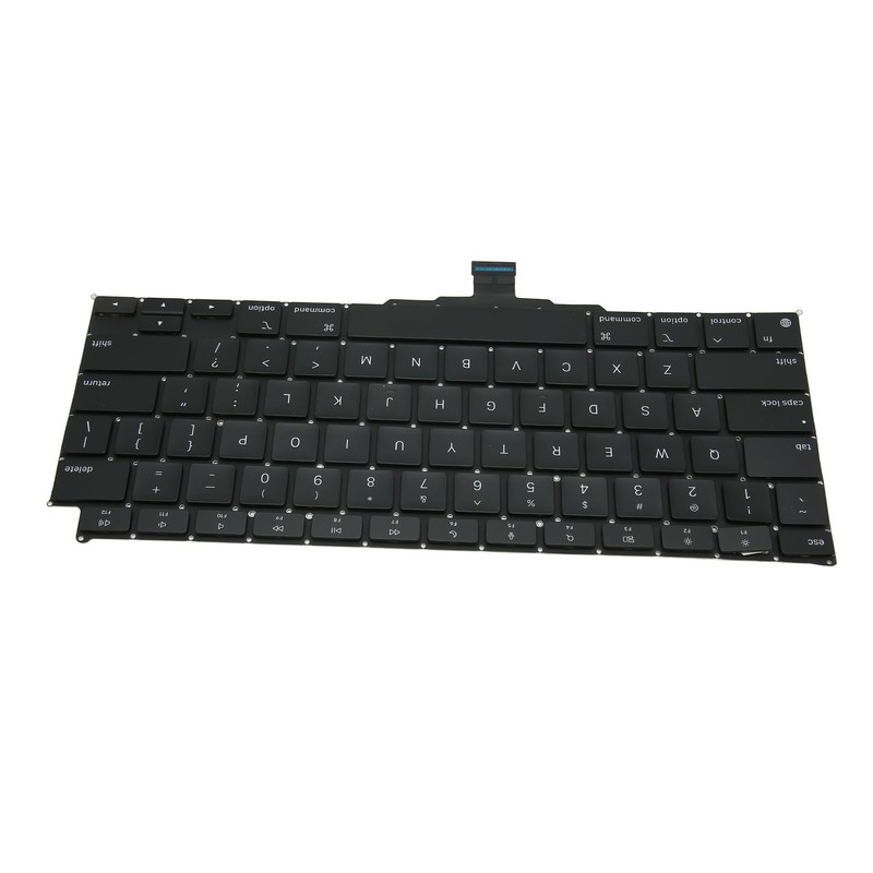Replacement Keyboard Durable Reliable Replacement Keyboard for OS X Laptop