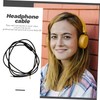 TEHAUX Audio Replacement Cable for Headphones Durable Wired Cord Compatible