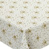 Karina Home Christmas Super Stars Gold PVC Vinyl Wipe Clean