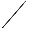 CIAO! 7.75" Jumbo Black PP Straws (5.9mm Outside Diameter), Paper-Wrapped,