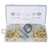 103 Piece Grommet Set Iron Galvanised Tent Eyelets Washer Installation