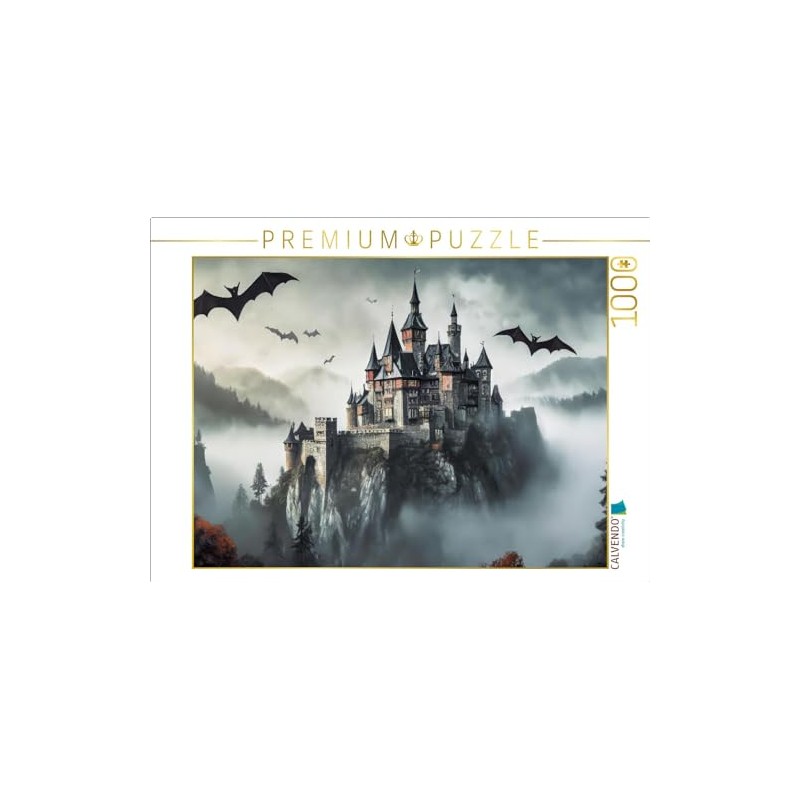 CALVENDO Puzzle Dracula's Castle in Transylvania | 1000 Pieces Size